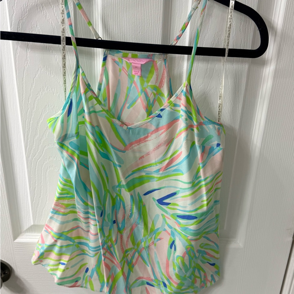 Lilly Pulitzer Multicolor Tropical Tank Top